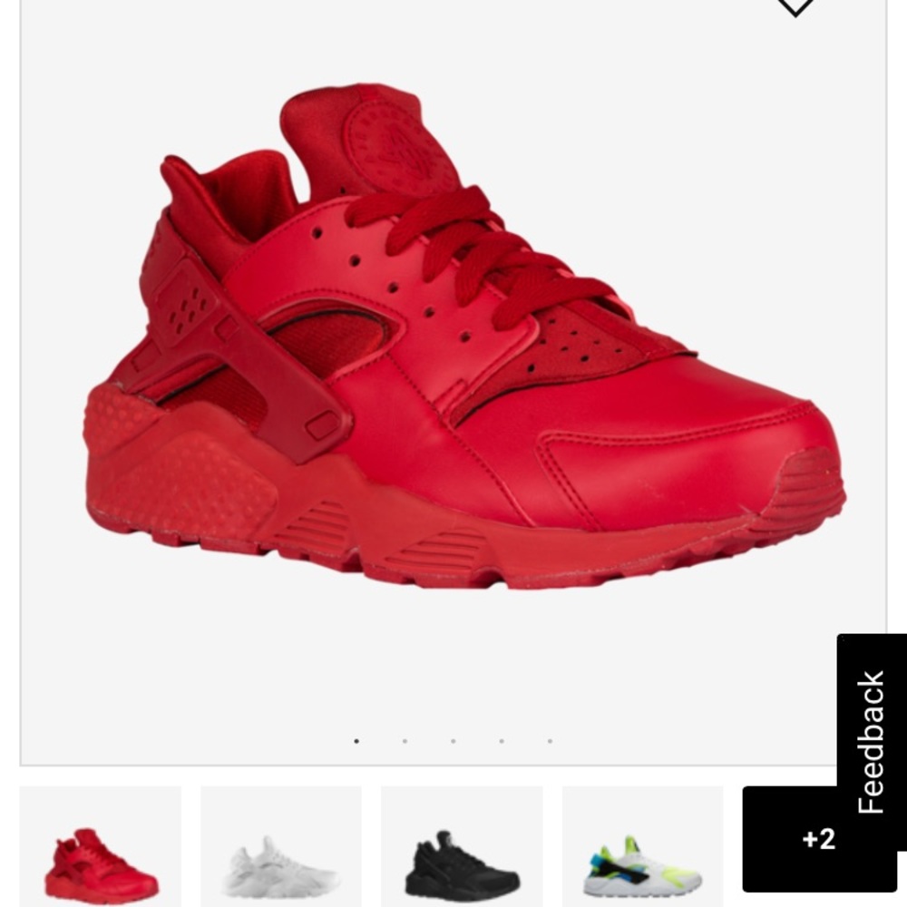 Red Huaraches ❤️♥️